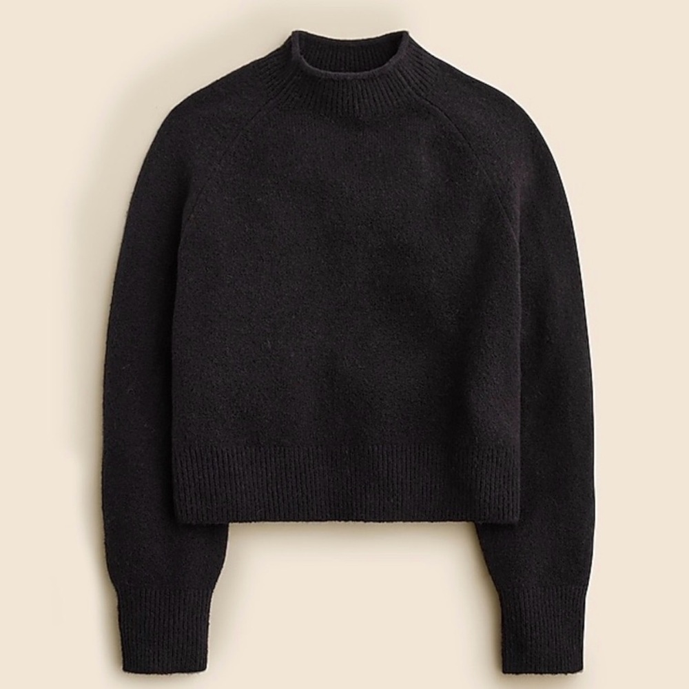 J. Crew Rollneck Sweater in Super Soft Yarn - Small